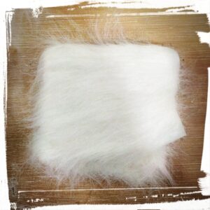 Peluche lungo bianco