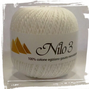 Cotone Nilo 3 166457-01 bianco brillante