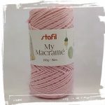 Filato Macrame Cordy 108073-16 rosa