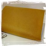 Pannolenci 50x180 PG032 giallo dorato