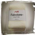 Tubolare 100cm peluche 747014-01 bianco