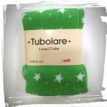 Tubolare 100cm stelle 747005-04 verde/bianco-grigio