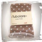 Tubolare 30cm pois 747050-12 tortora/bianco