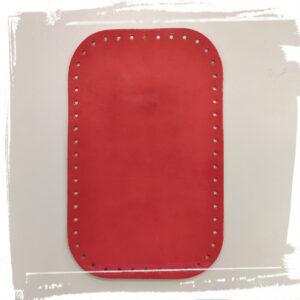 Fondo per borsa 18x28 vernice 335850-26 rosso cina