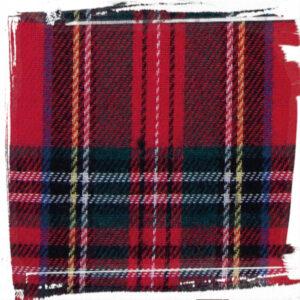 Tessuto Scotland H145 240162-02 rosso