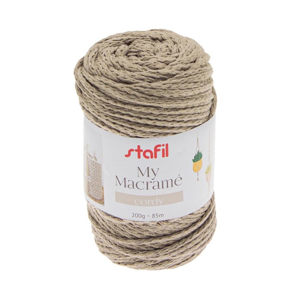 Filato Macrame Cordy 108073-07 pietra
